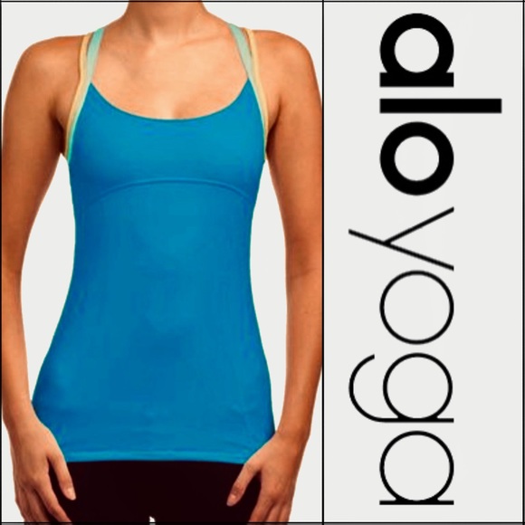 ALO Yoga Tops - NWT ALO Yoga Split Strap Racerback Tank Top XS